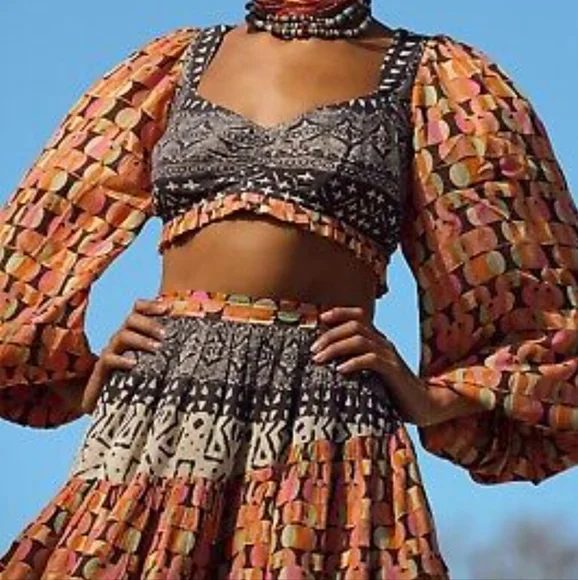 Free People Naomi Printed Set - Picture 3 of 10